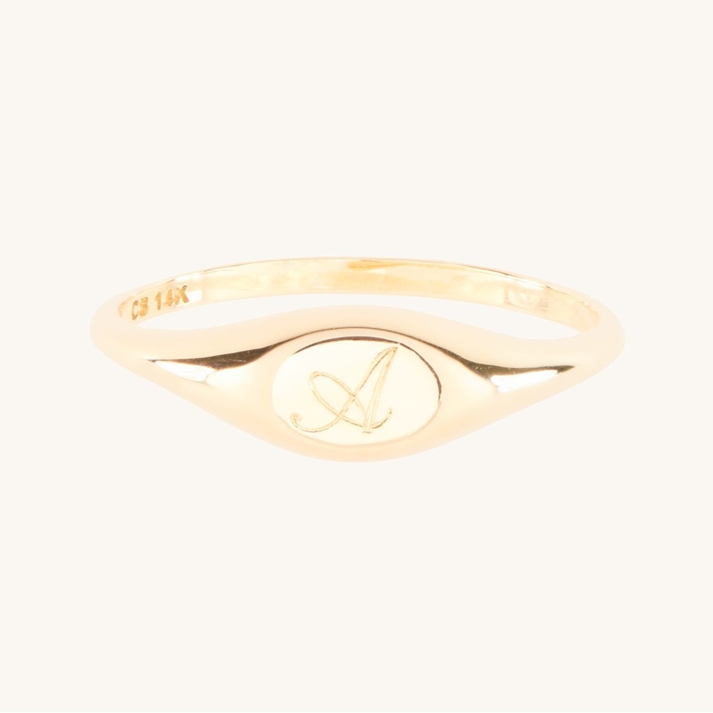 Catbird Dollhouse Signet Ring